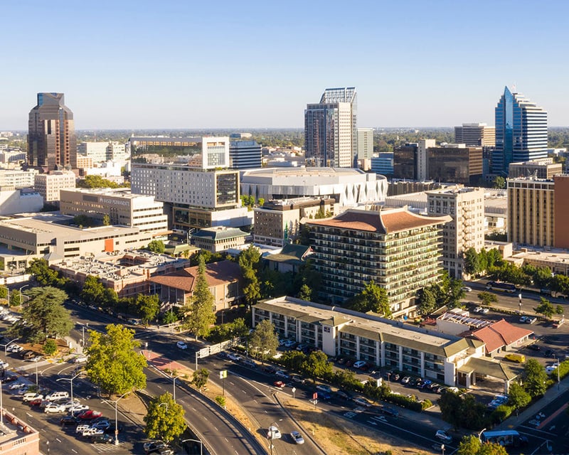 Sacramento city scape