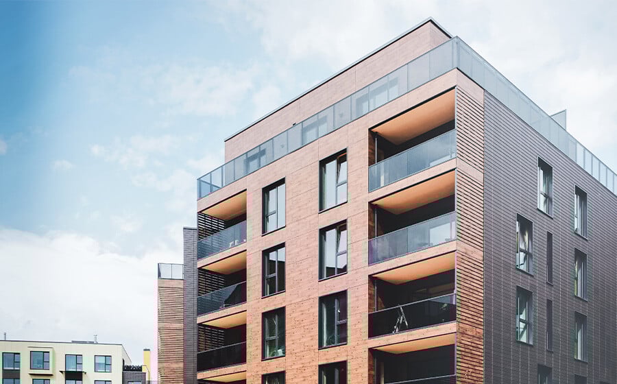 Residential-building