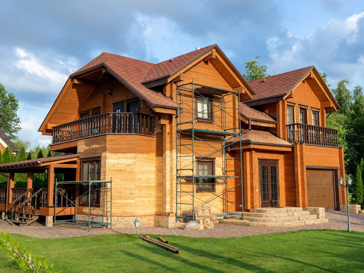 newly renovated house