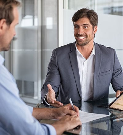 Agent advising client